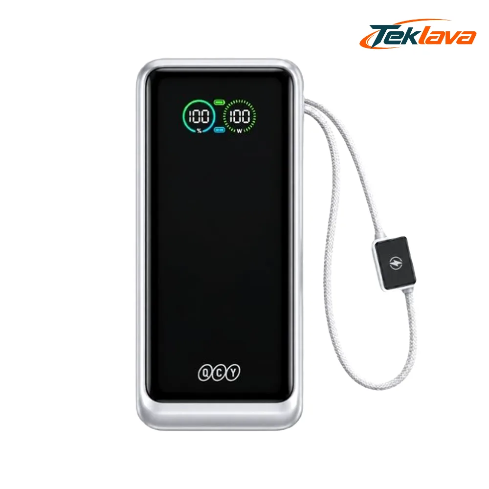 QCY HyperCharge PB20E 65W 20000mAh Power Bank